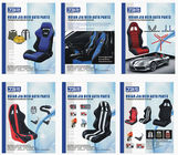 Double Or Single Slider Sport Racing Seats / Automotive Racing Bucket Seats