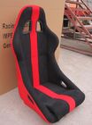 JBR καθολικά κάδων αγώνα καθίσματα κάδων καθισμάτων κόκκινα και μαύρα άνετα